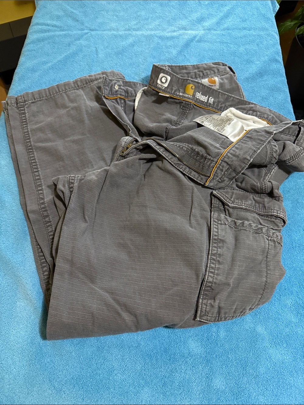 Carhartt Men's Relaxed Fit Pants - Gray